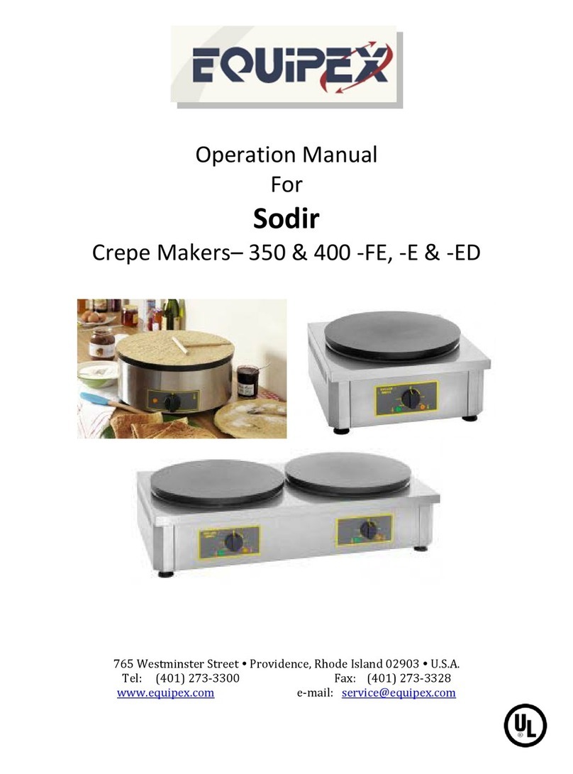 Equipex SODIR 350-FE Operation manual