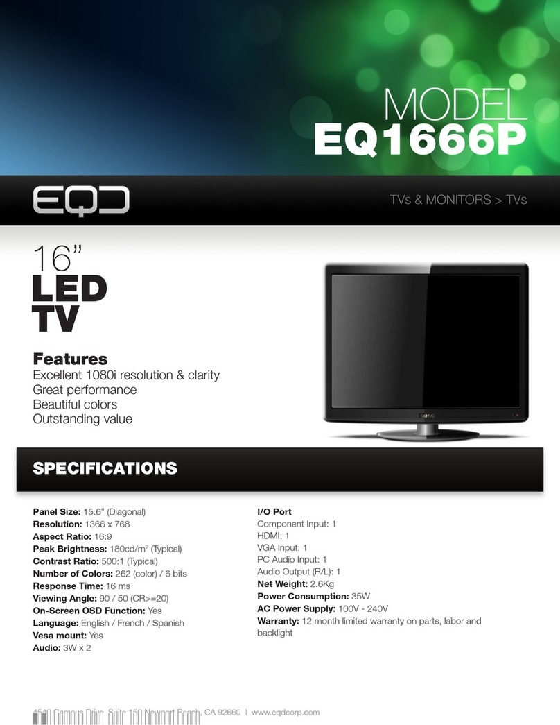 EQD EQ1666P User manual