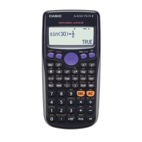 Casio fx-82 Super User manual Casio fx-82 Super User manual