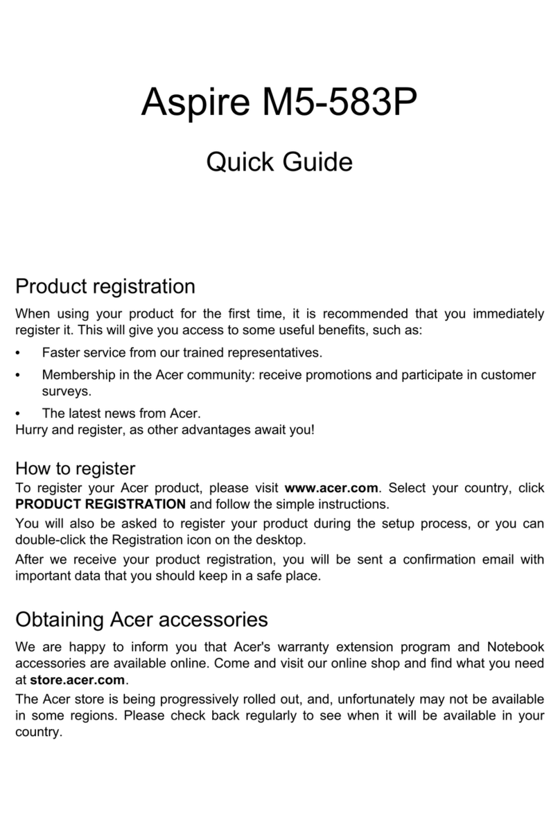 Acer Aspire M5-583P User manual Acer Aspire M5-583P User manual