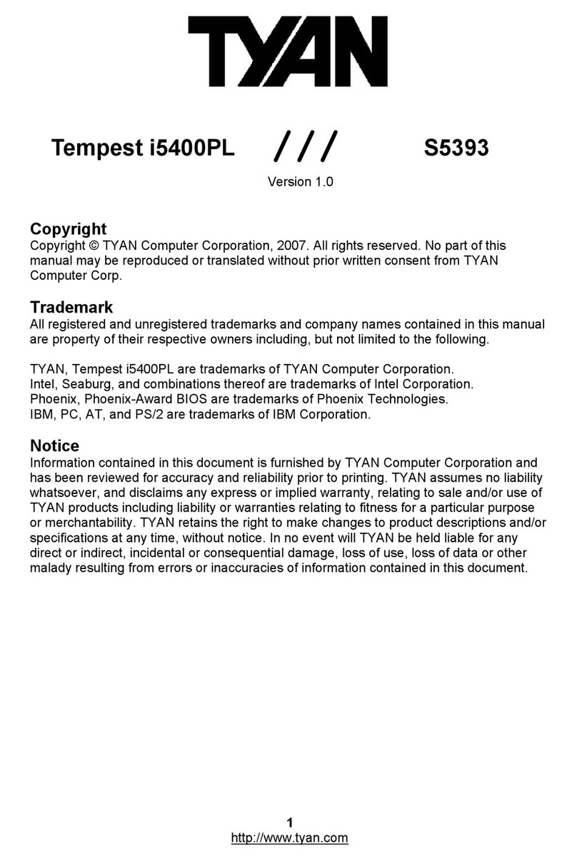 TYAN S5393 manual&nbsp;