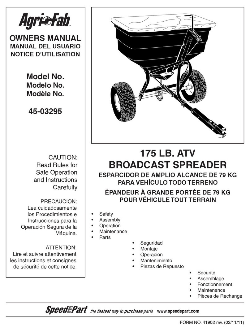 Agri-Fab 45-03295 owner's manual