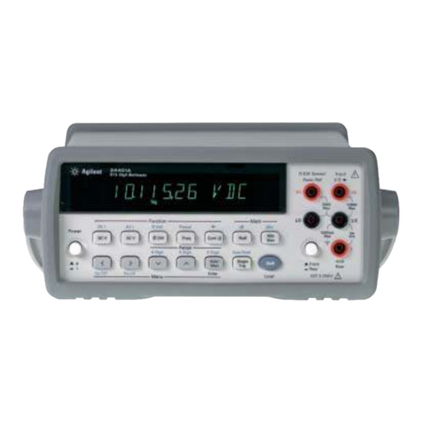 Agilent Technologies 34401A User manual
