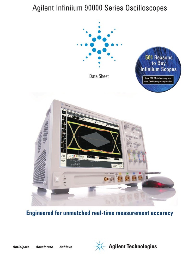 Agilent Technologies Ininiium 90000 User manual