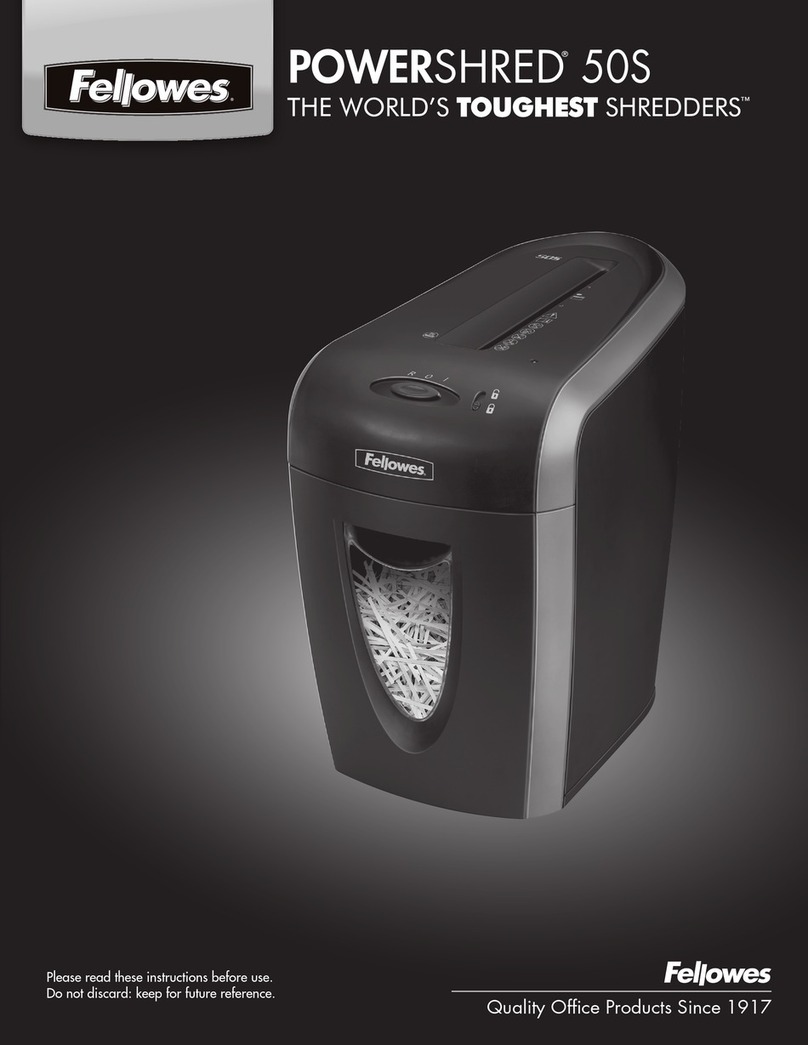 Fellowes 50S User manual