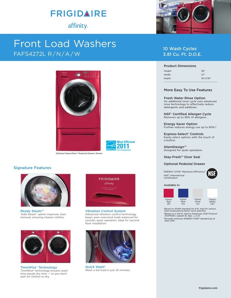 Frigidaire FAFS4272LR User manual