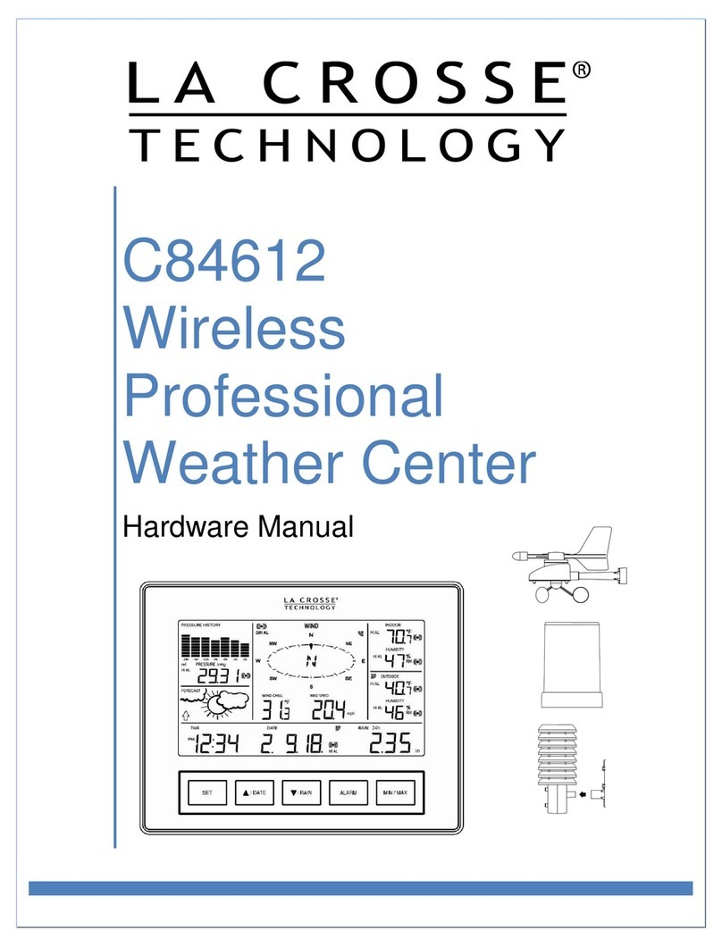 La Crosse Technology C84612 Hardware manual