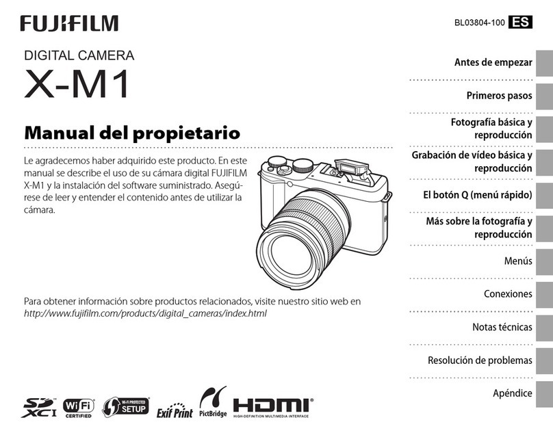 FujiFilm X-M1 Manual del propietario