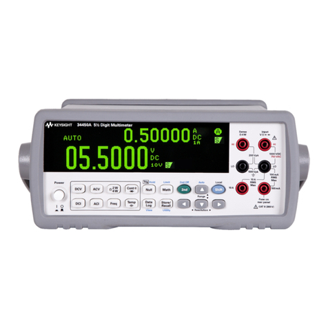 Agilent Technologies 34450A 5 Digit Multimeter user guide