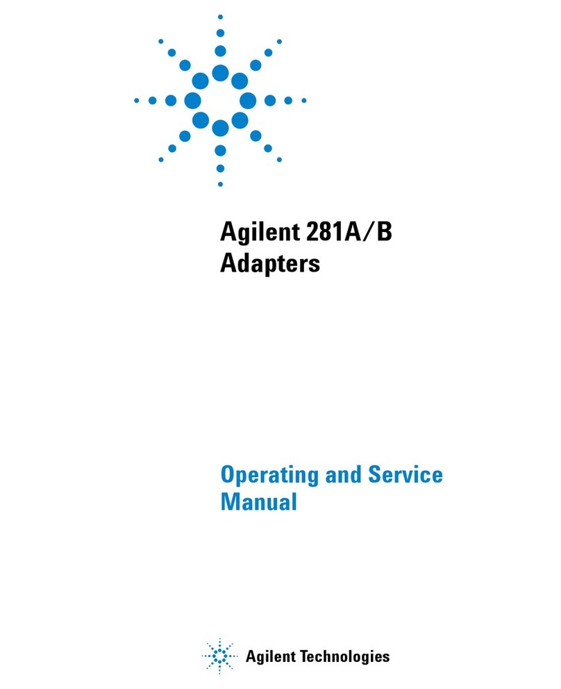Agilent Technologies 281A/B Service manual