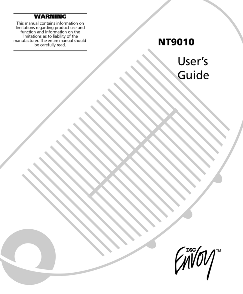 DSC Envoy NT9010 User manual