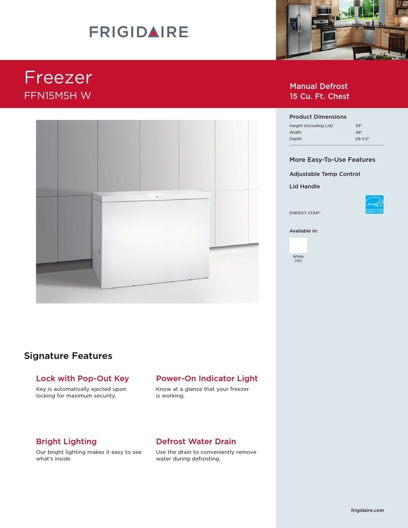Frigidaire FFN15M5H W manual&nbsp;