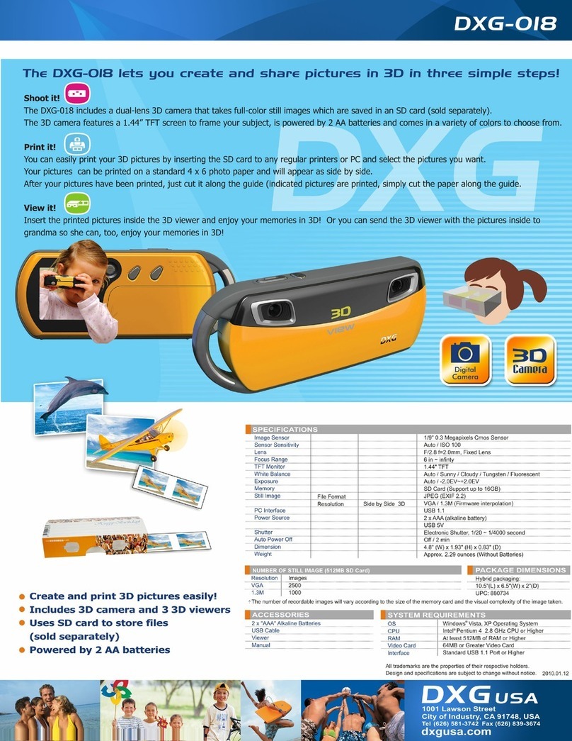 DXG DXG-O18 User manual