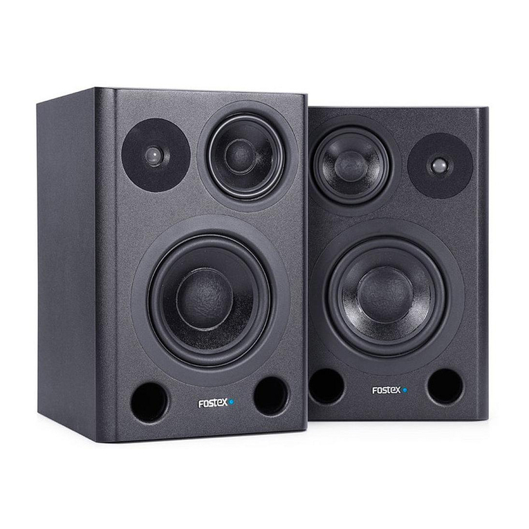 Fostex PM841 Reference manual