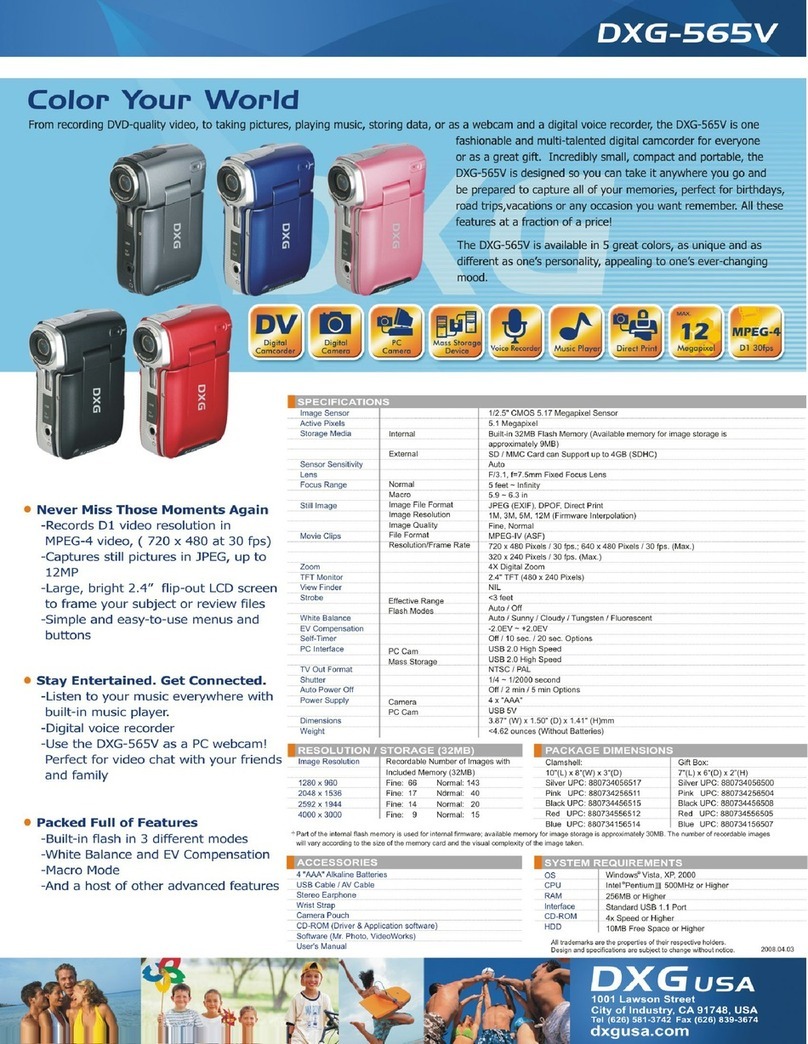 DXG DXG-565V User manual