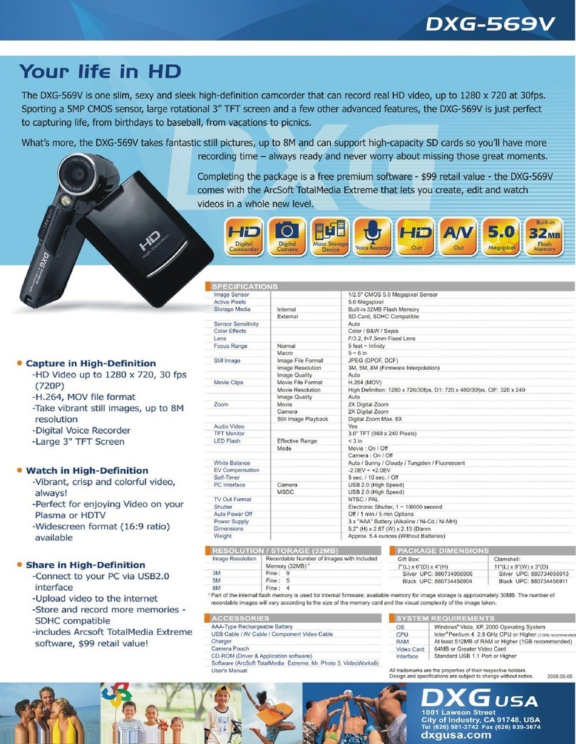 DXG DXG-569V User manual