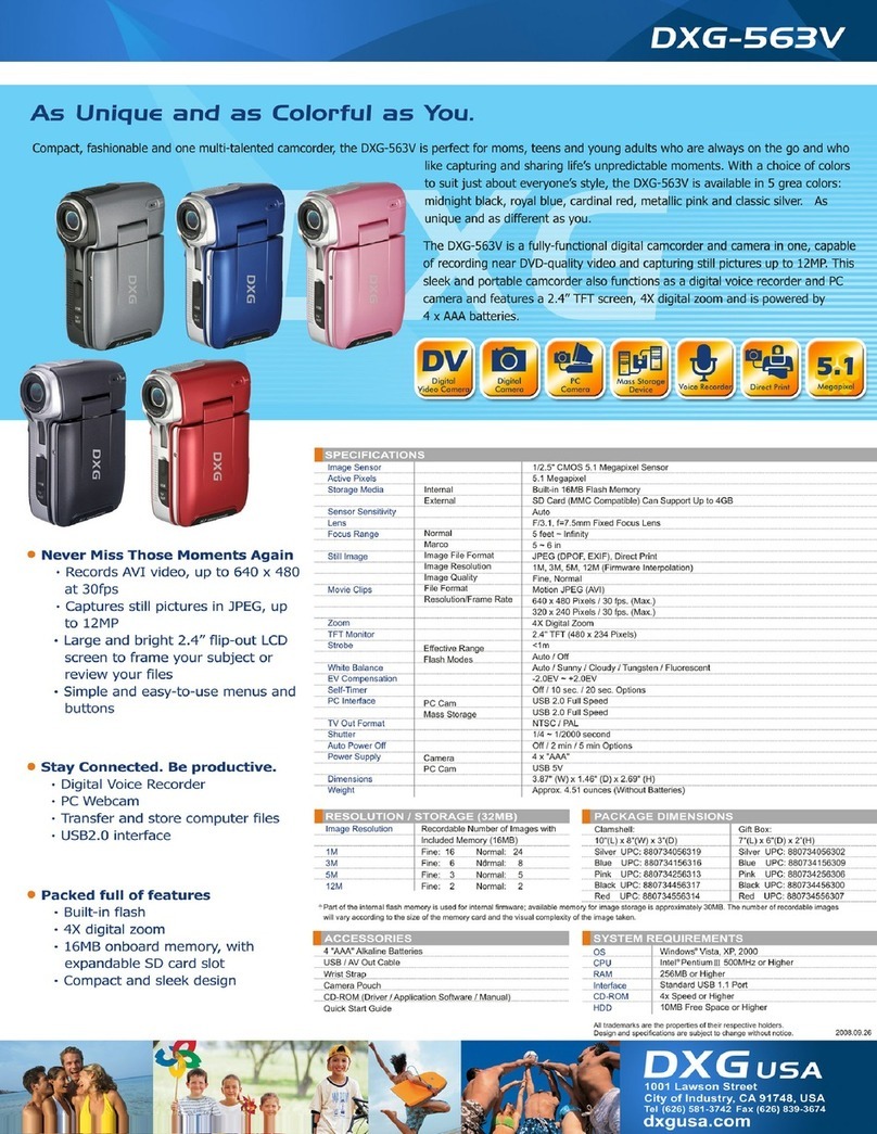 DXG DXG-563V User manual DXG DXG-563V User manual