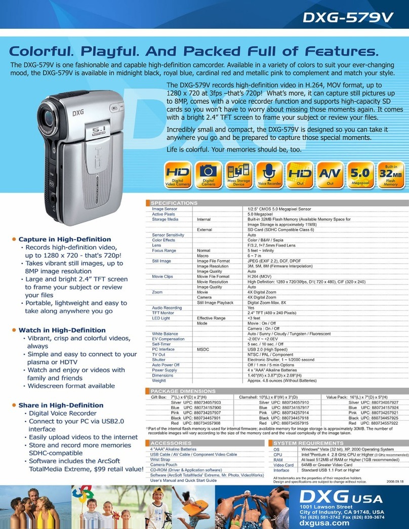 DXG DXG-579V User manual