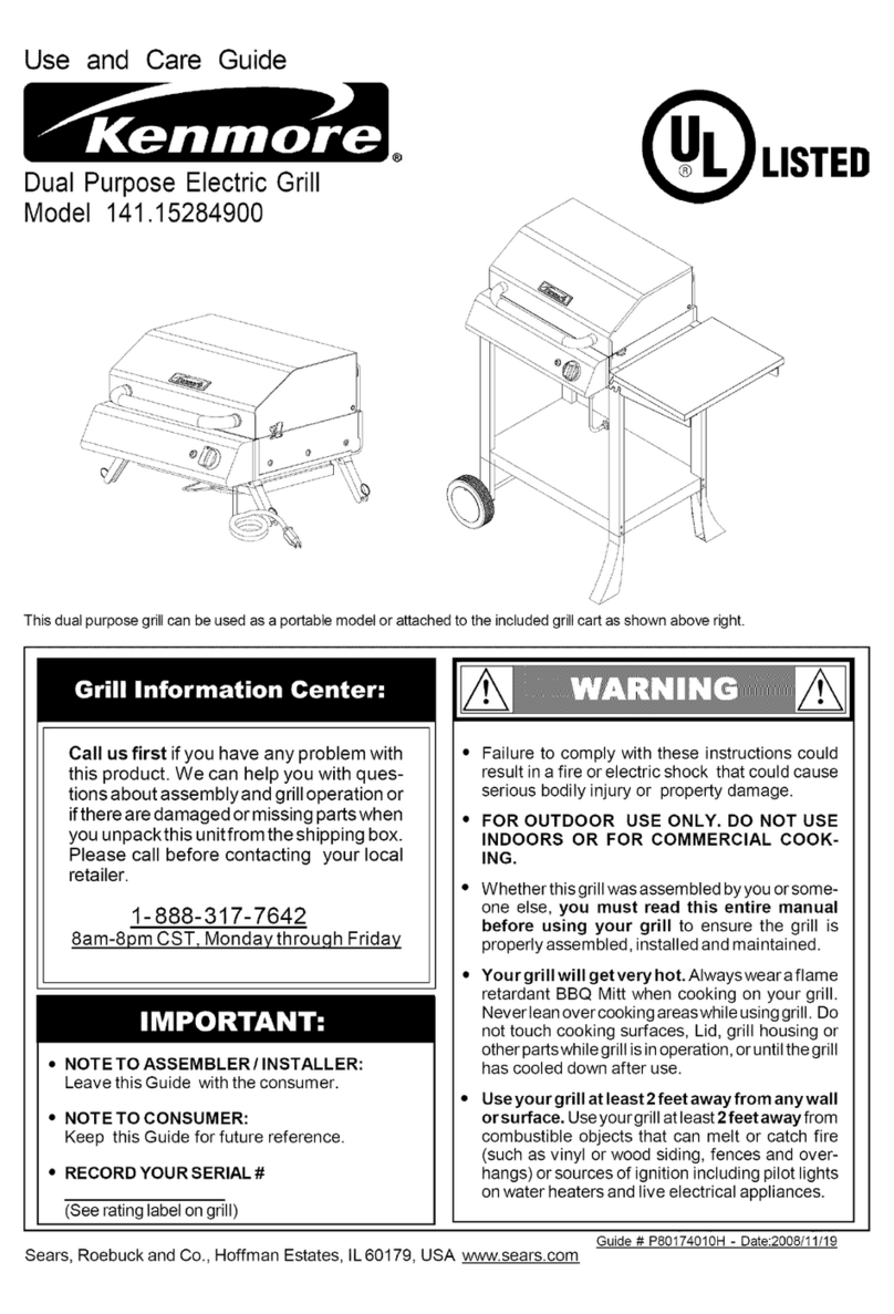 Kenmore 141.15284900 User manual