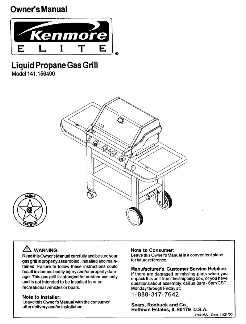 Kenmore 141.156400 owner's manual