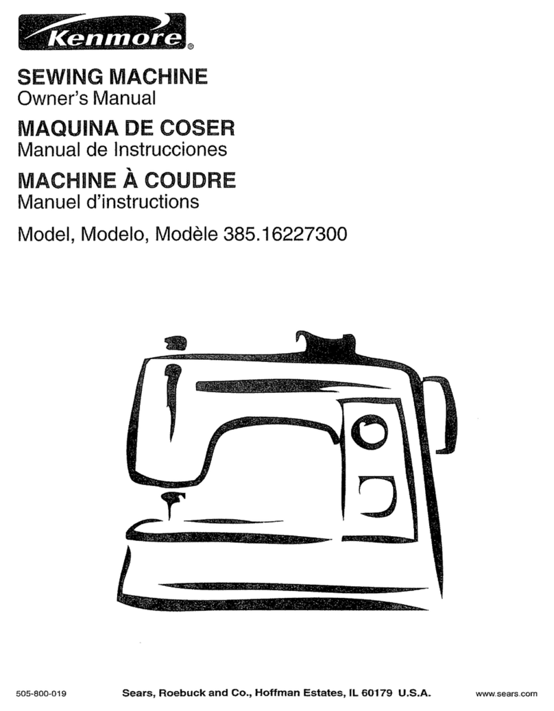 Kenmore 385.16227300 User manual