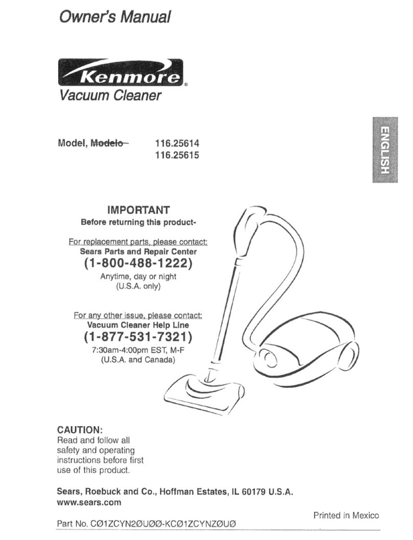 Kenmore 116.25614 User manual
