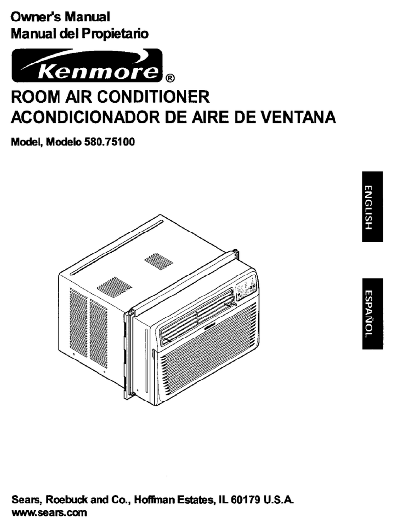 Kenmore 580.75100 owner's manual