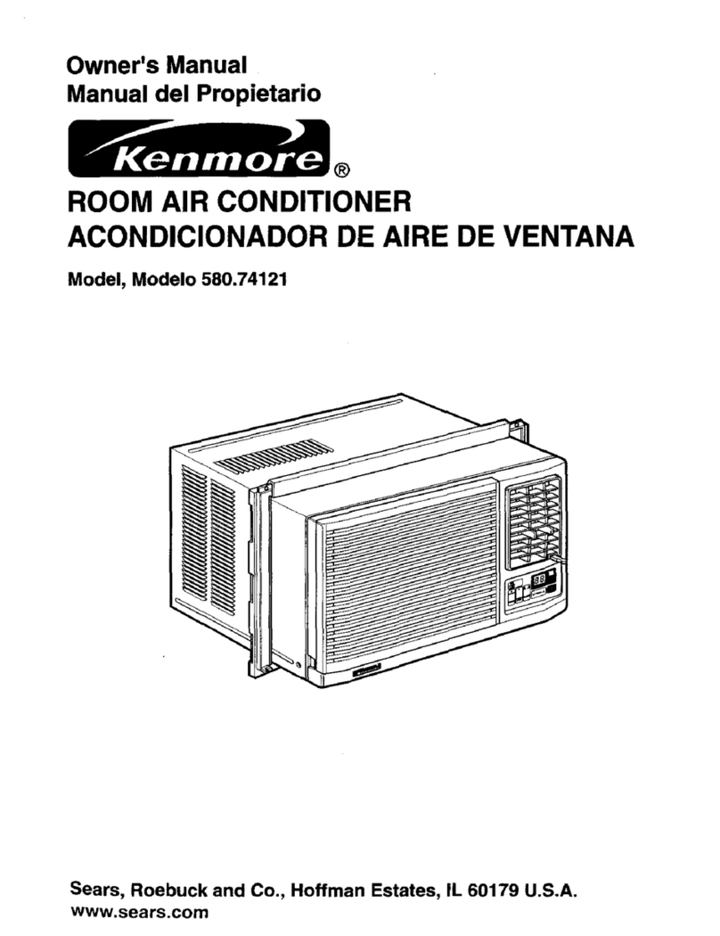 Kenmore 580.74121 User manual Kenmore 580.74121 User manual