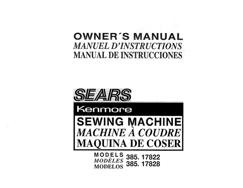 Kenmore Sears 385.17822 owner's manual