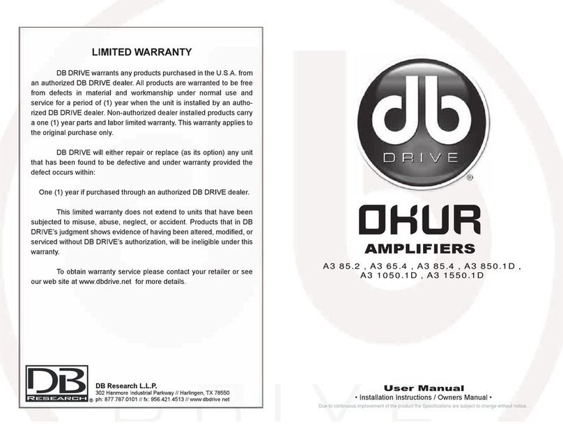 DB Research Okur A3 85.2 User manual