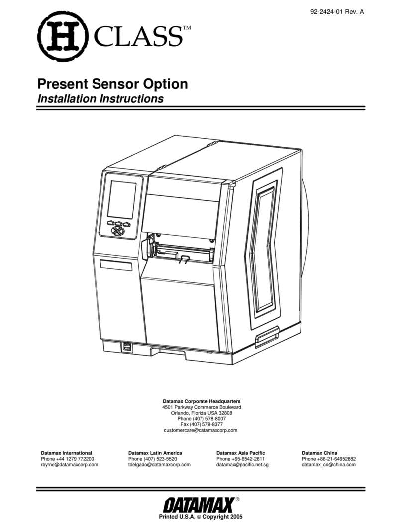 Datamax H Class User manual