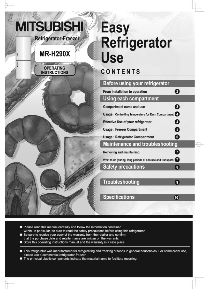 Mitsubishi MR-H290X User manual