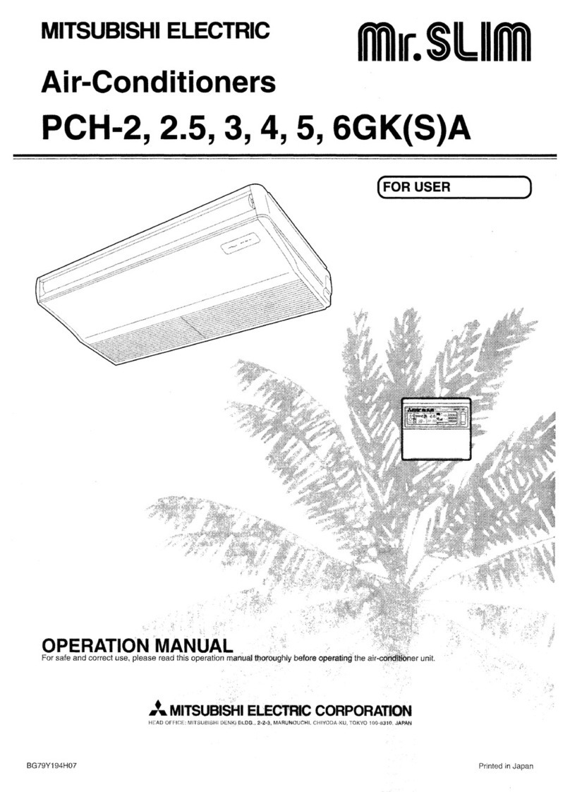 Mitsubishi PCH-2 User manual