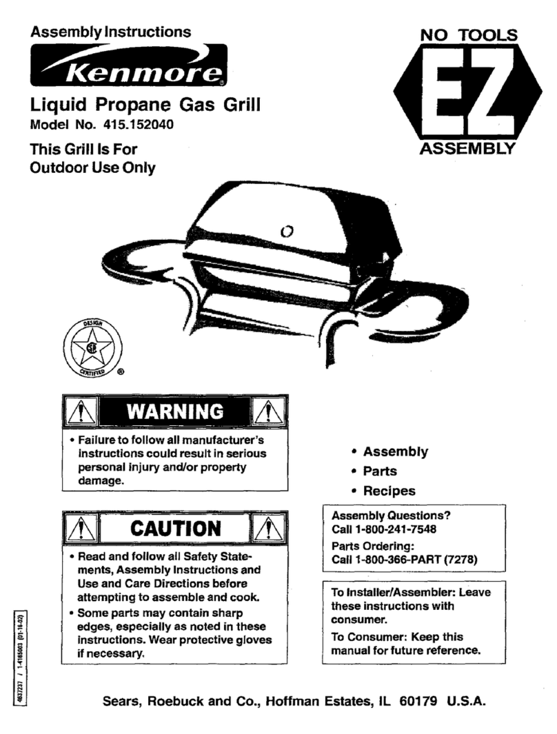 Kenmore 415.152040 User manual