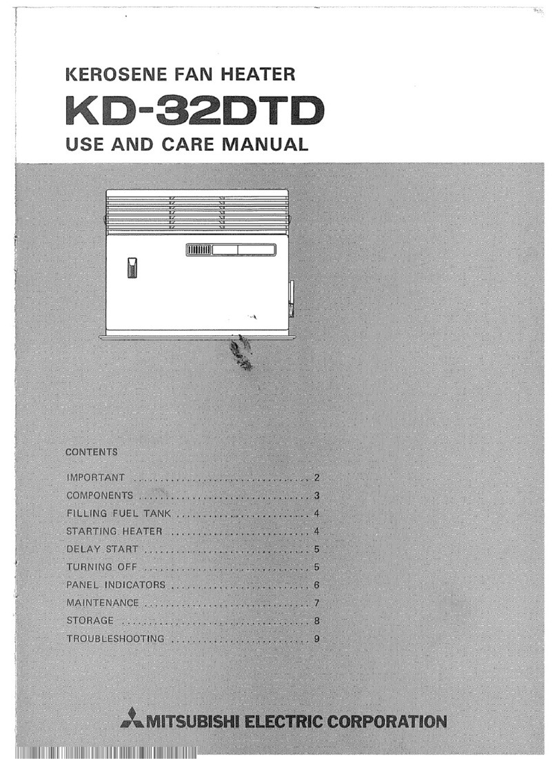 Mitsubishi KD-32DTD Use & care manual