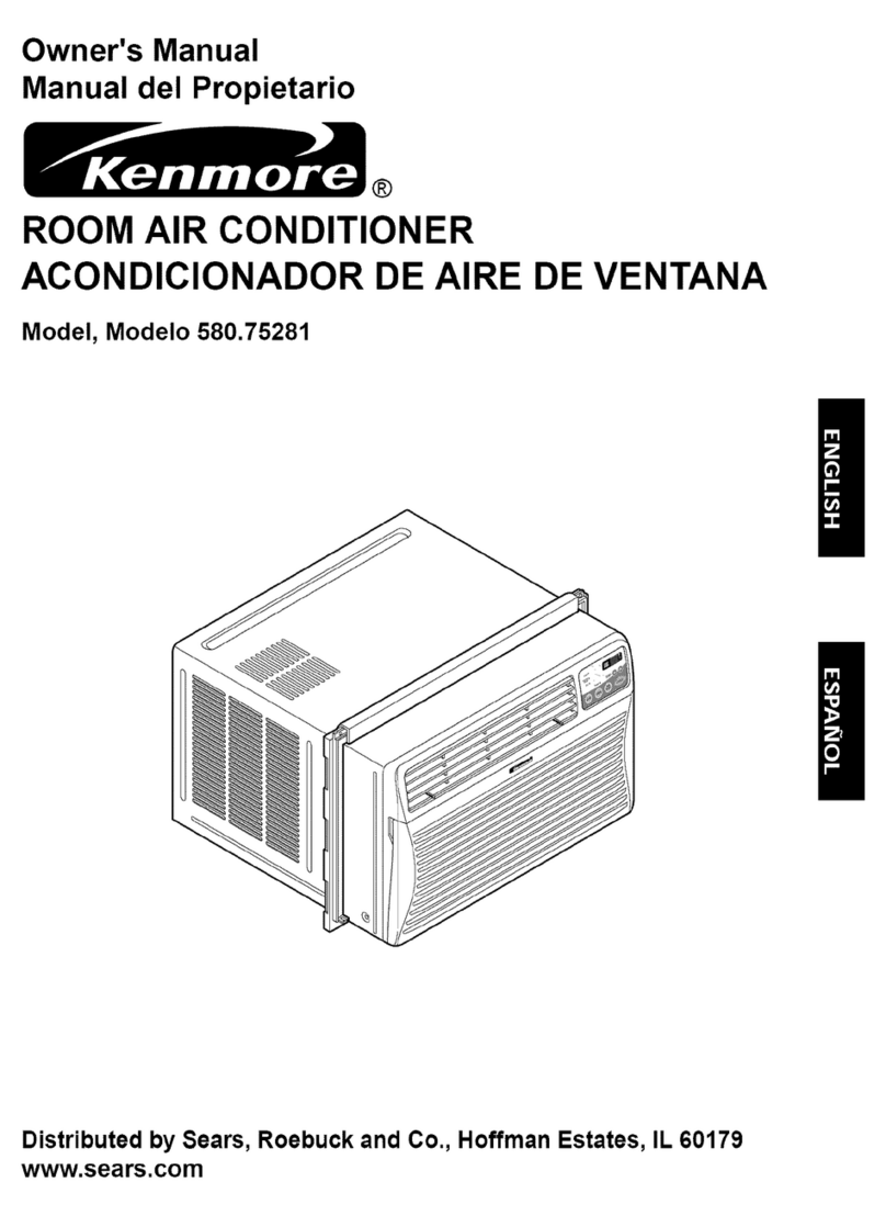Kenmore 580.75281 User manual Kenmore 580.75281 User manual