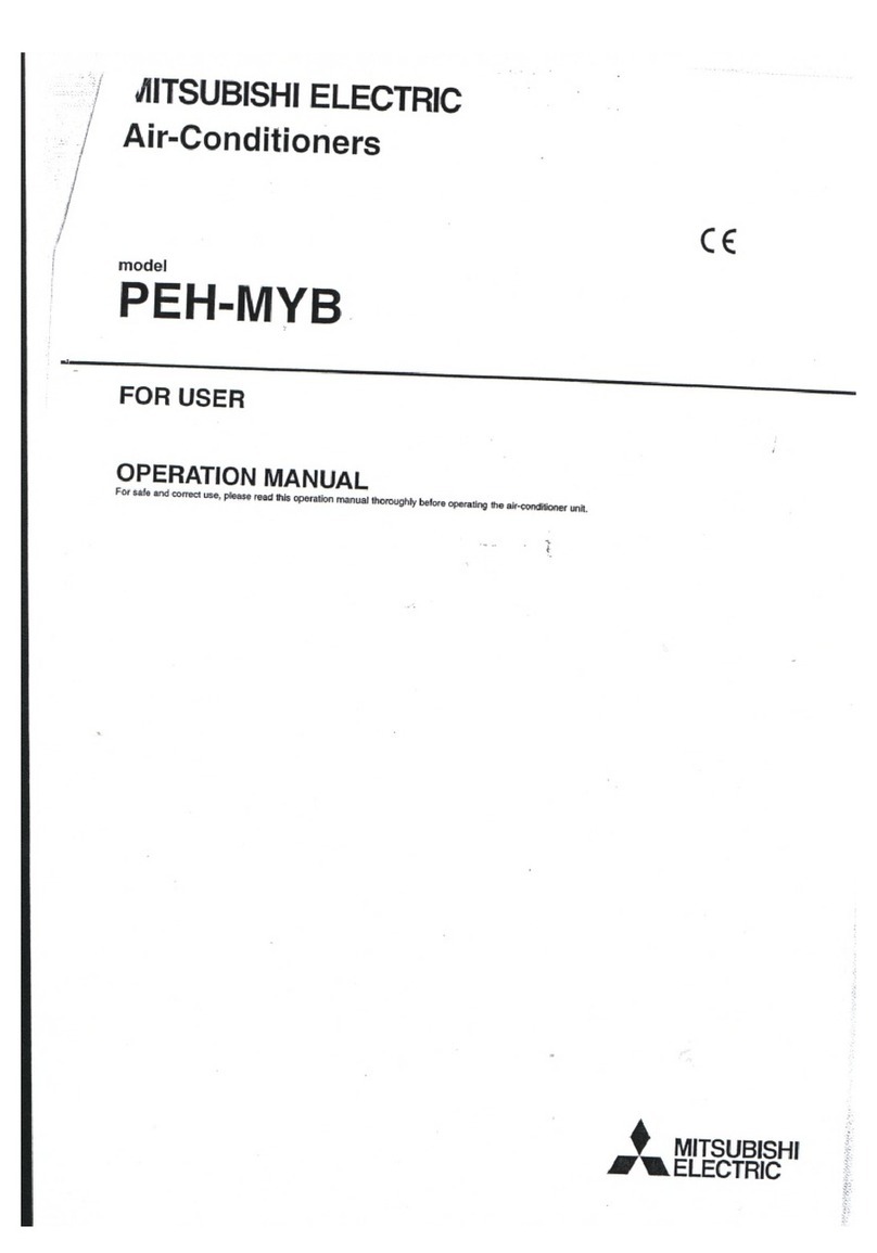 Mitsubishi Electric PEH-MYB User manual