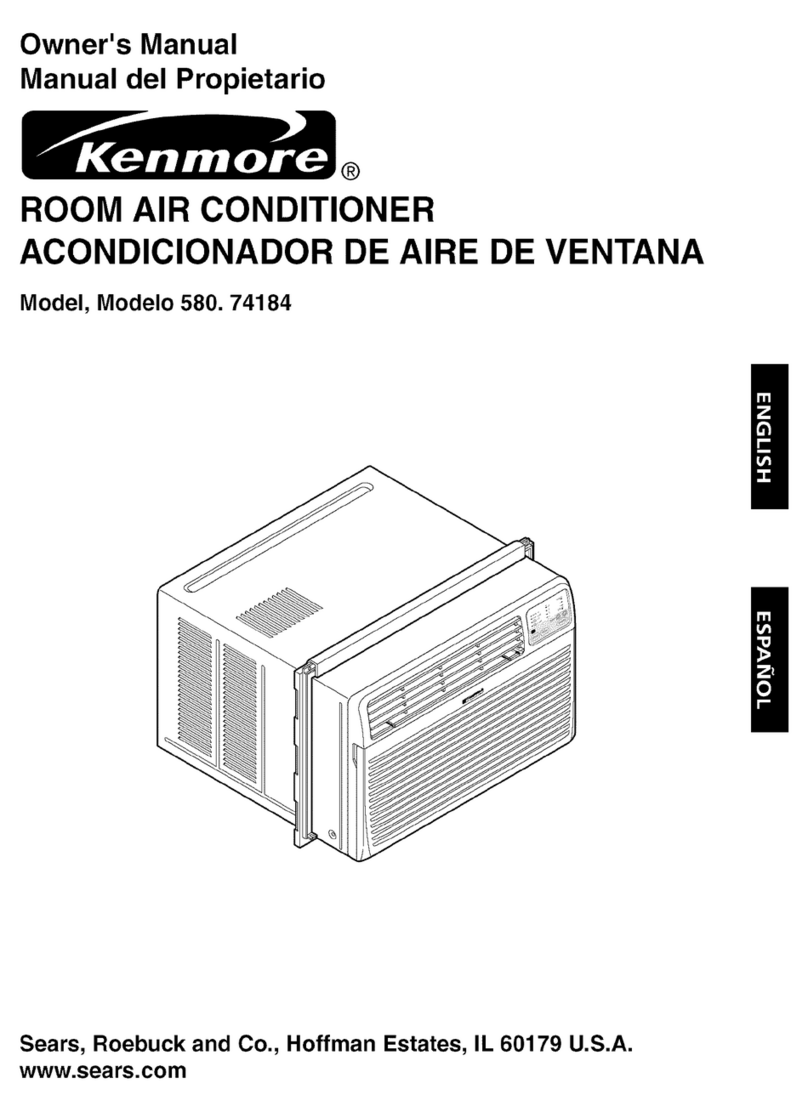 Kenmore 580.74184 User manual