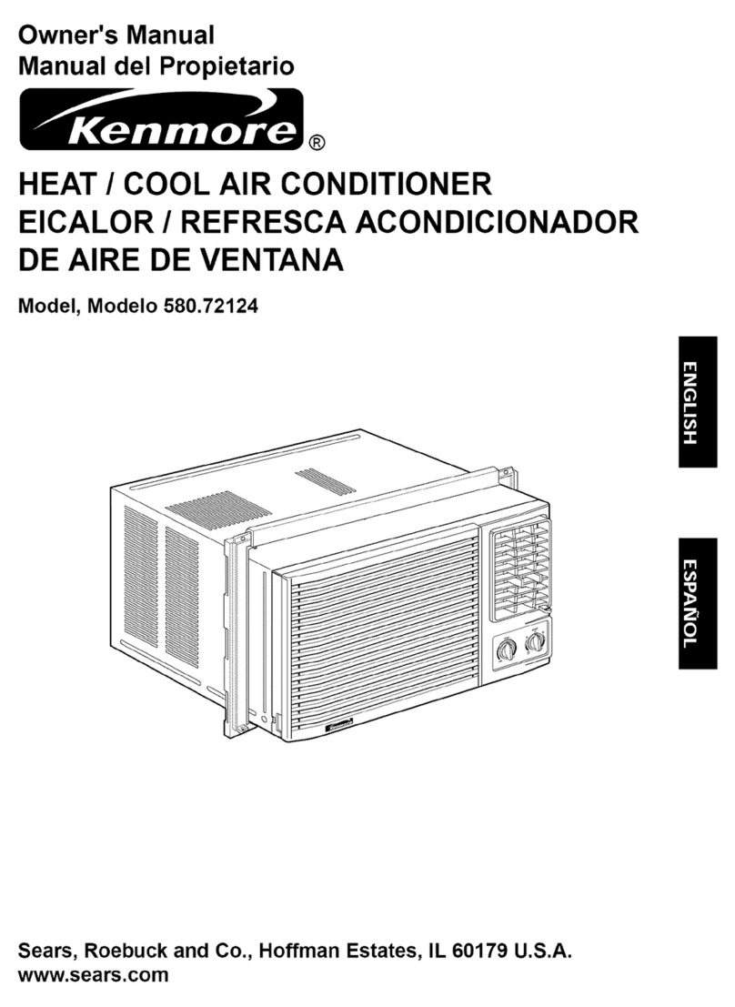 Kenmore 580.72124 User manual