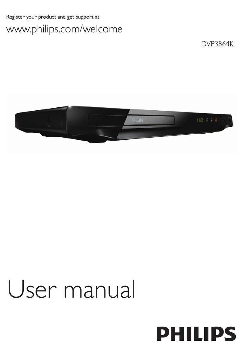 Philips DVP3864K user manual