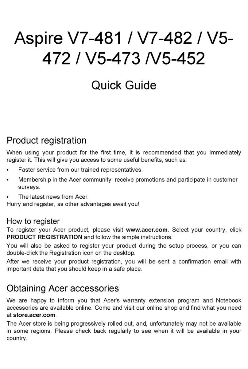 Acer Aspire V5-472 User manual