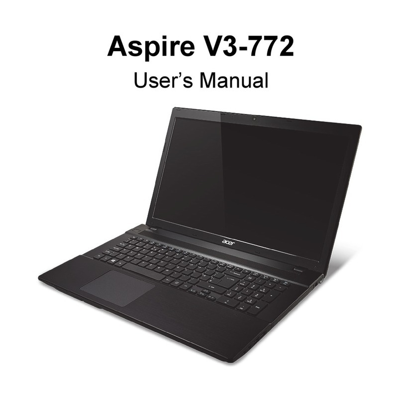 Acer Aspire V3-772G User manual