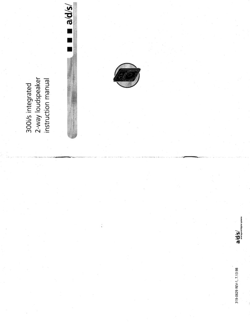 ADS 300i/s instruction manual