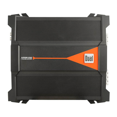 Dual XPR510D User manual