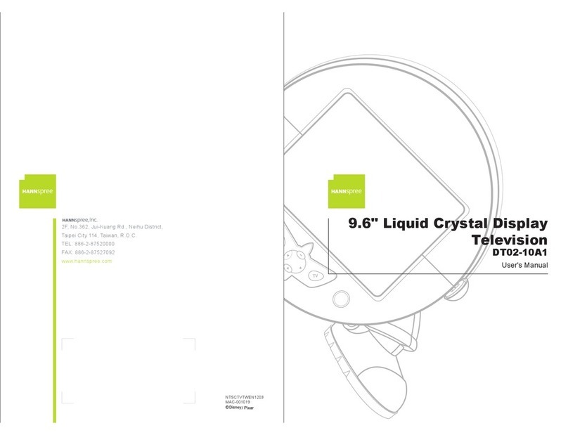 HANNspree 9.6" Liquid Crystal Display User manual
