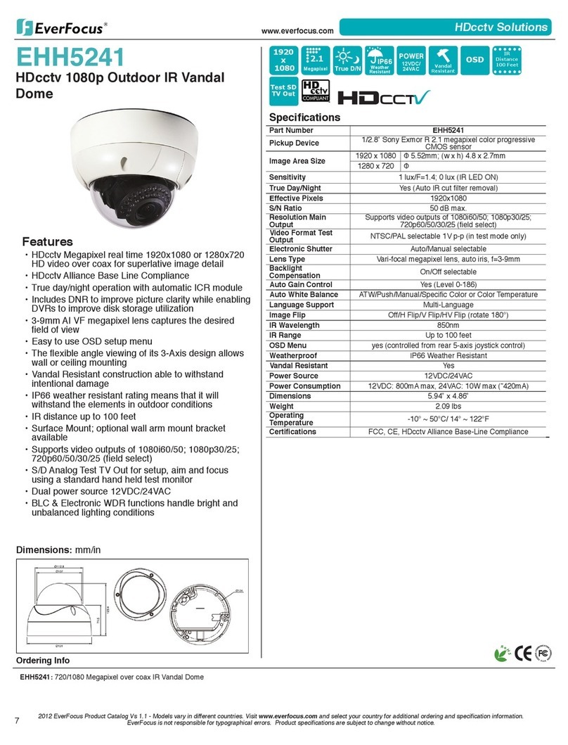 EverFocus EHH5241 Information