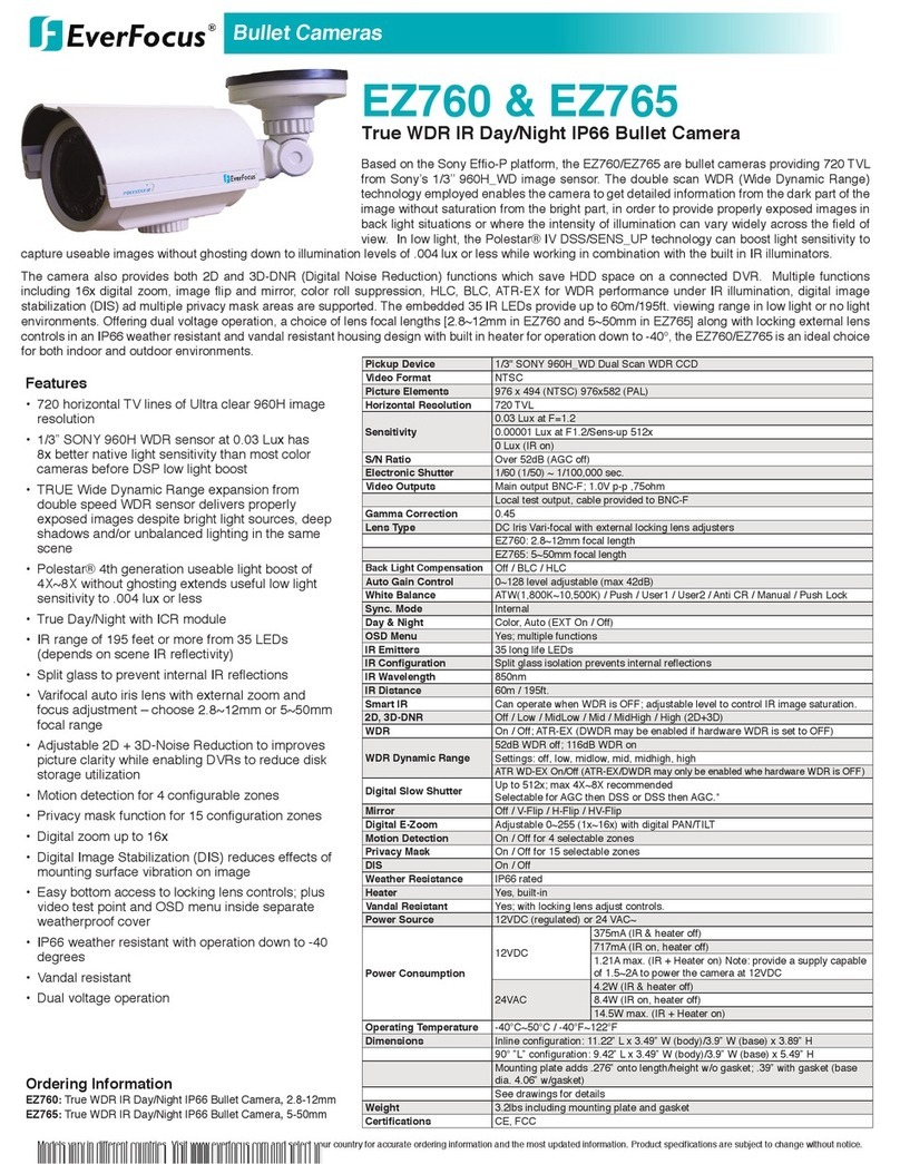 EverFocus EZ760 Information