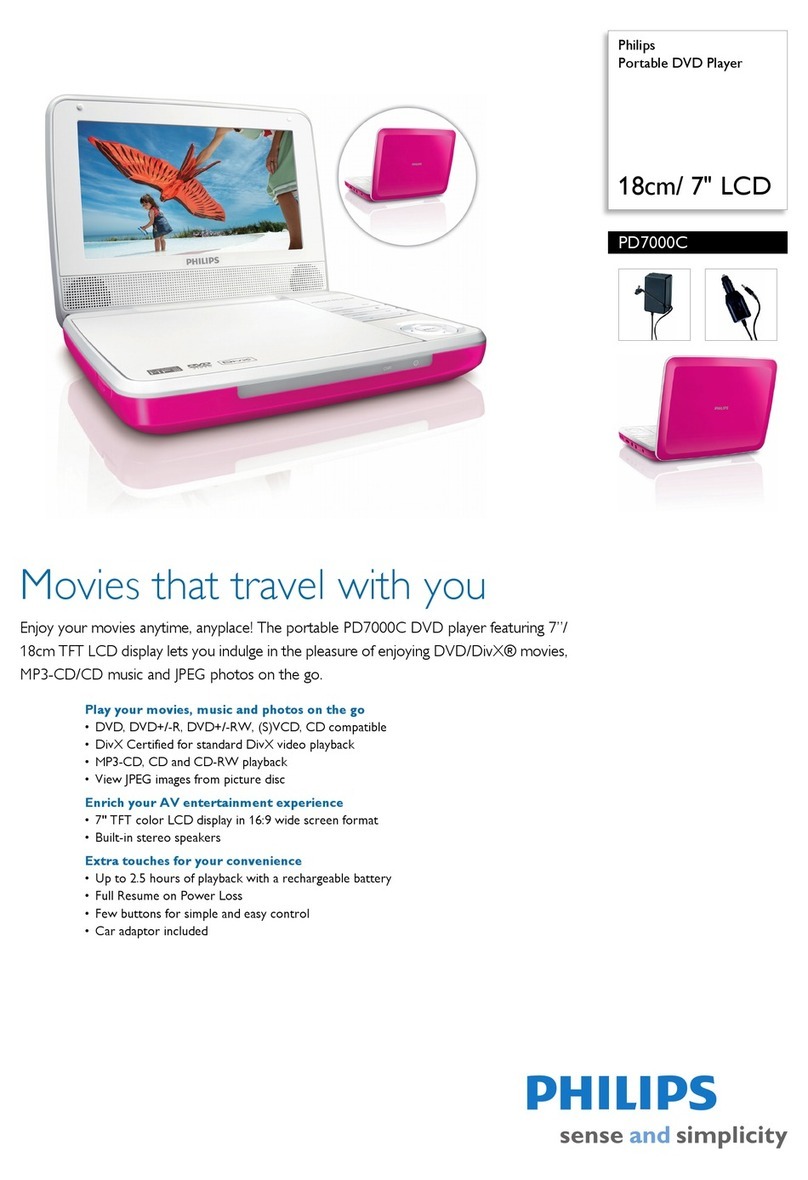Philips PD7000C Specifications