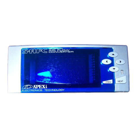APEXi Super AFC 401-A007 instruction manual
