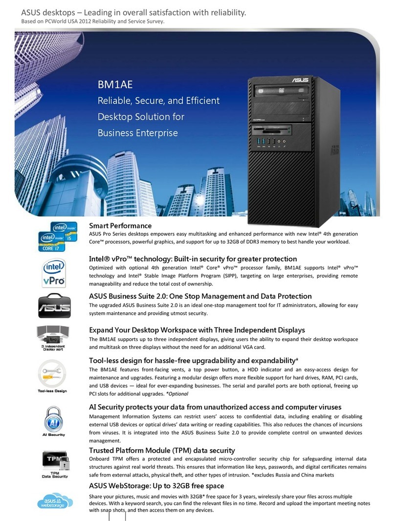 Asus BM1AE Owner's manual